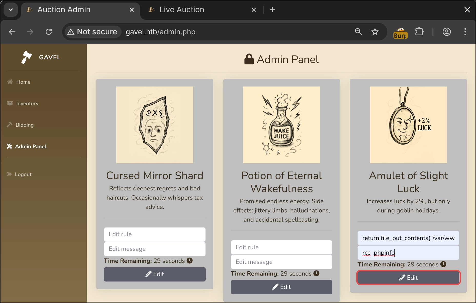 UI Set Malicious Rule